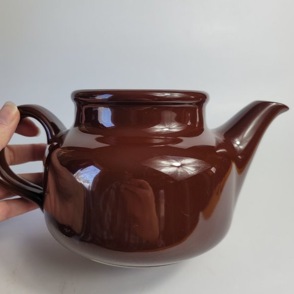 Vintage 1983 Rondo Brown Tea Pot and Lid Gail Styn Sutton - Picture 7 of 12